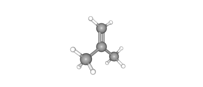 Isobutylene-C4H8